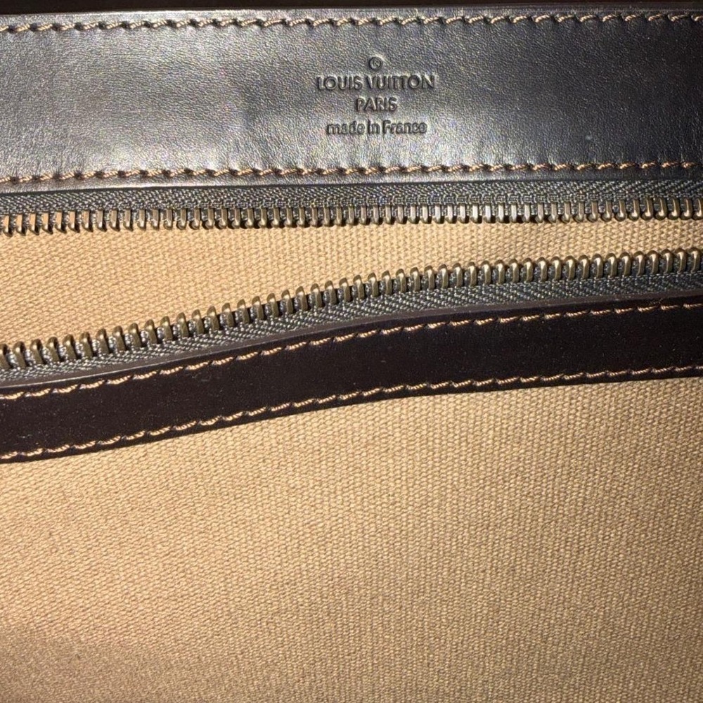 Rare Find! Louis Vuitton Vtg Angara Briefcase Moka Brown Epi Leather RI0038 Bag - Picture 10 of 10